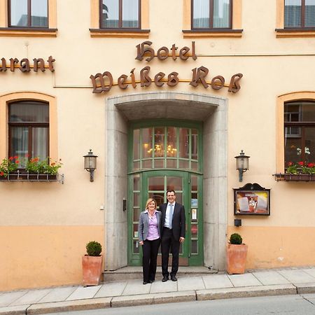 Hotel Weisses Ross Marienberg Esterno foto