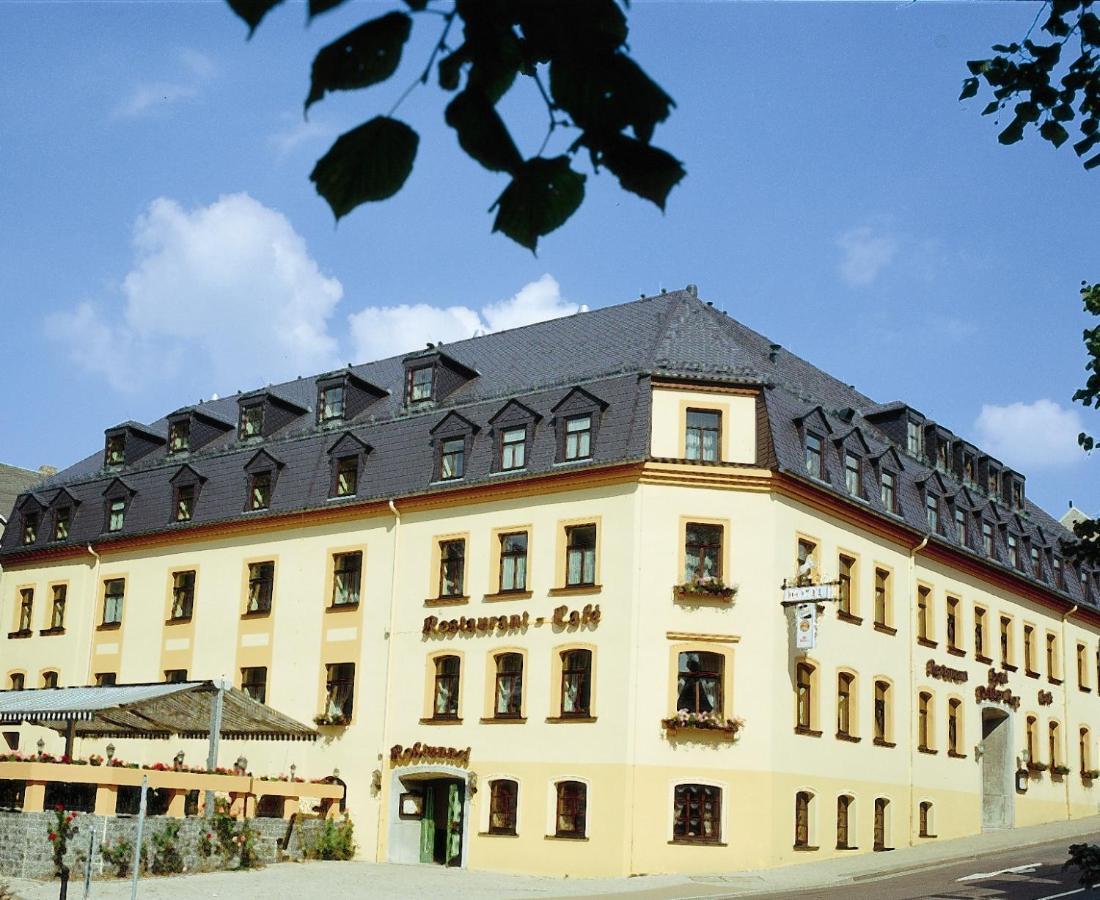 Hotel Weisses Ross Marienberg Esterno foto
