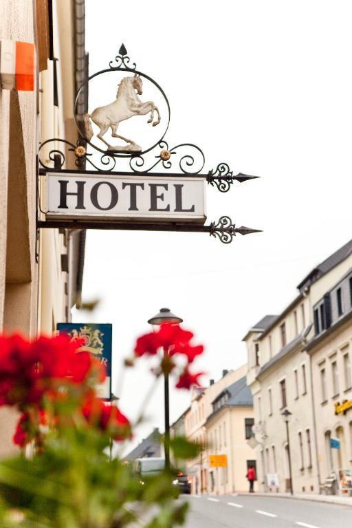Hotel Weisses Ross Marienberg Esterno foto