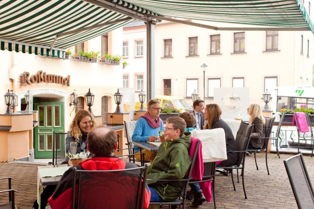 Hotel Weisses Ross Marienberg Esterno foto